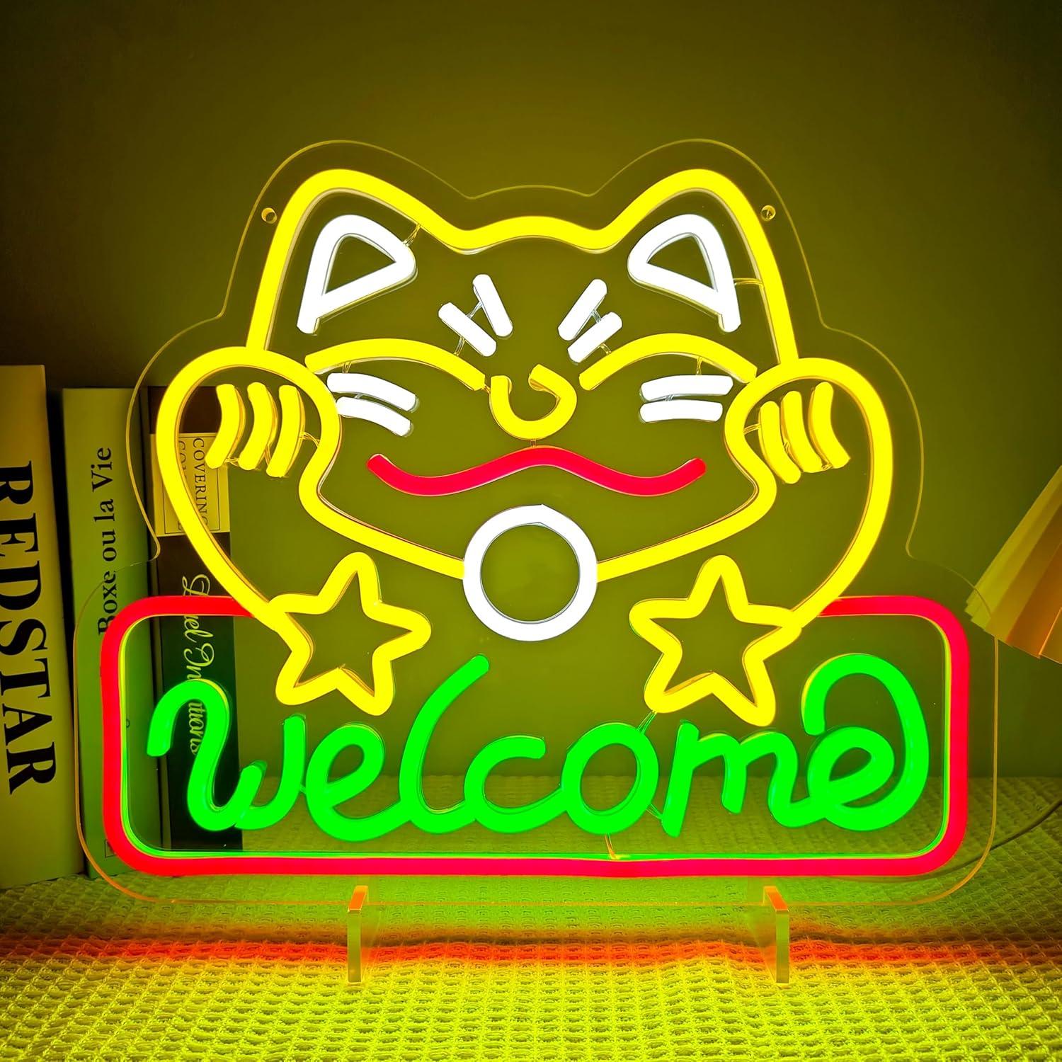 Neon Sign Party - Lampu LED Neon dengan Efek Peredupan