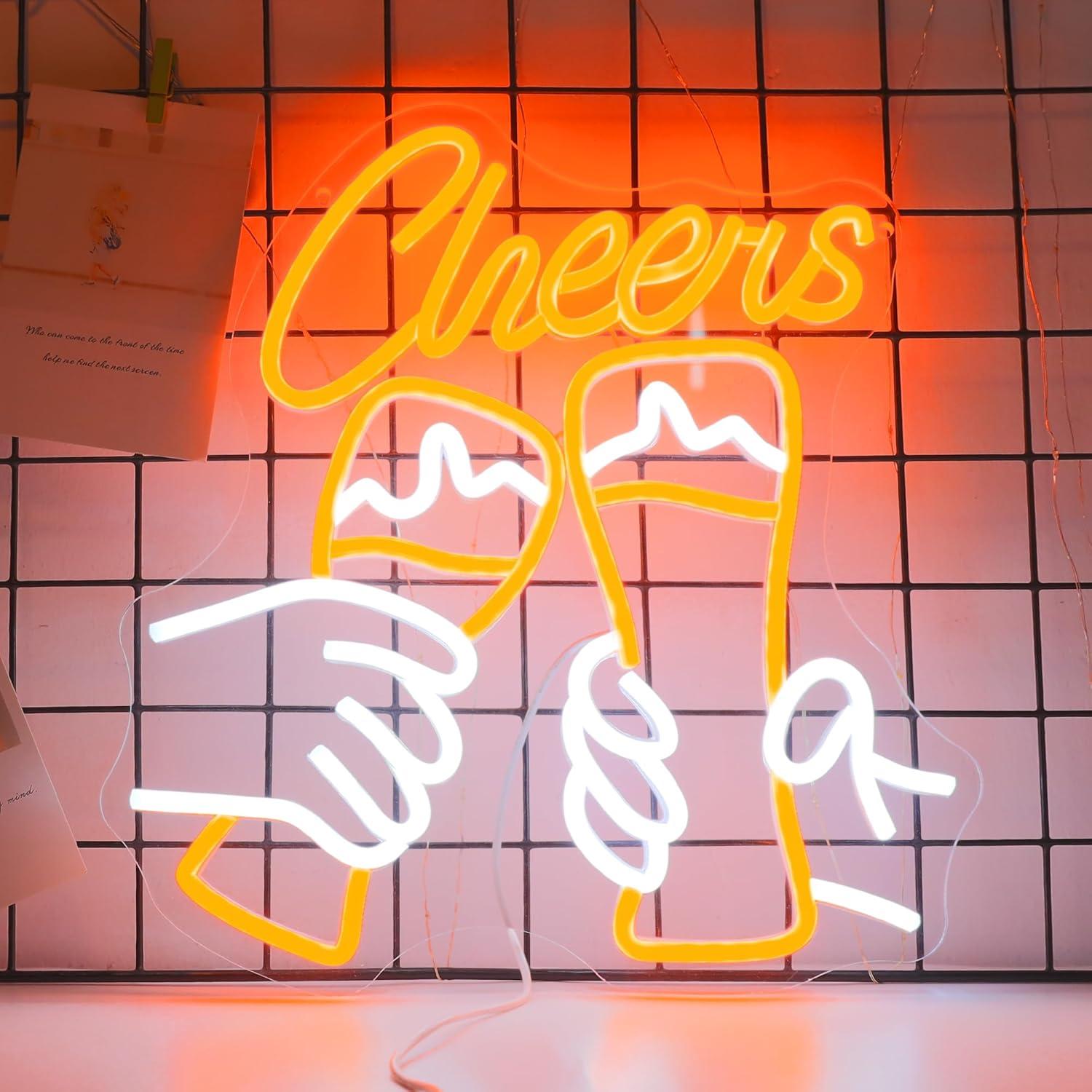 Neon Sign Party - Lampu LED Neon dengan Fitur Peredupan