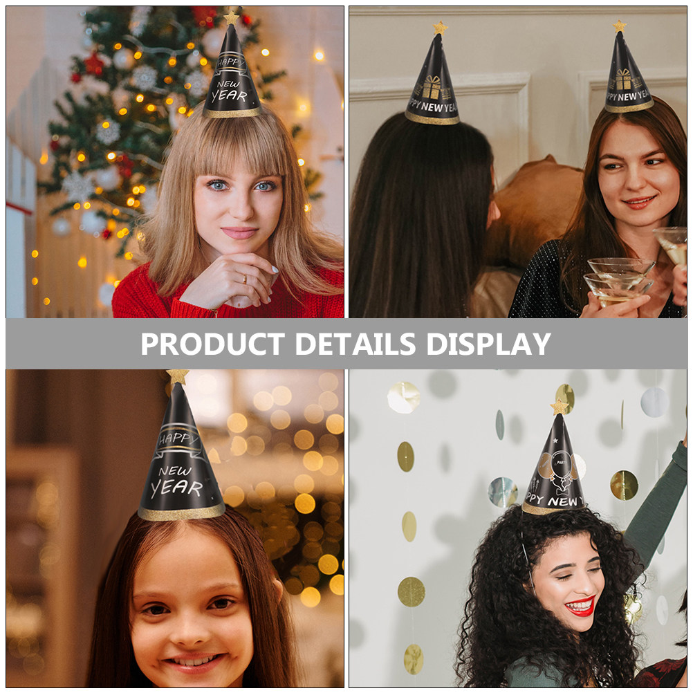 12 Buah Topi Kertas Berbentuk  - Party Hat Cone ulasan dan harga