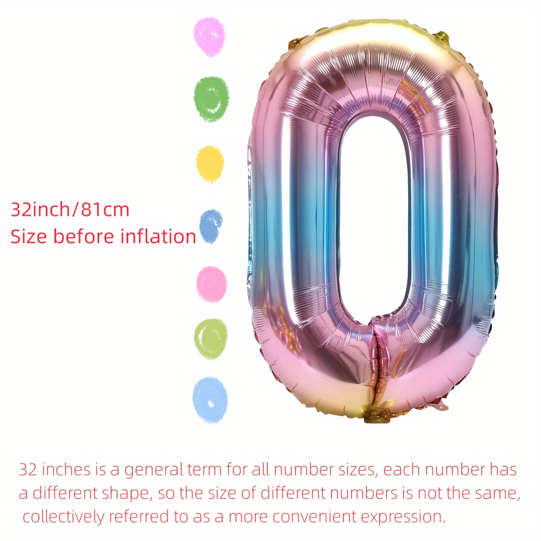 Balon Foil Nomor Gradien Pelan - Balloon Pump Hand ulasan dan harga