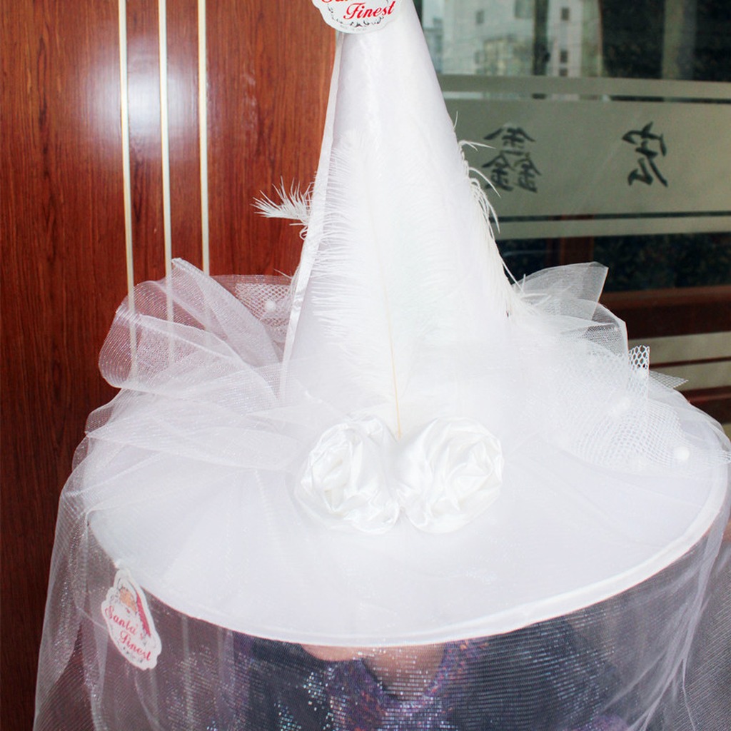 Topi Halloween, bahan topi ber - Party Hat Cone ulasan dan harga