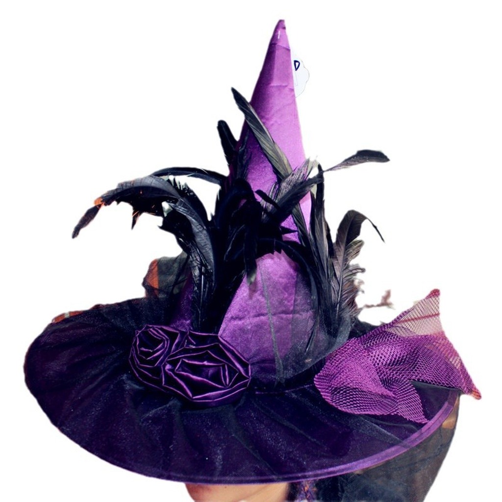 Topi Halloween, bahan topi ber - Party Hat Cone ulasan dan harga