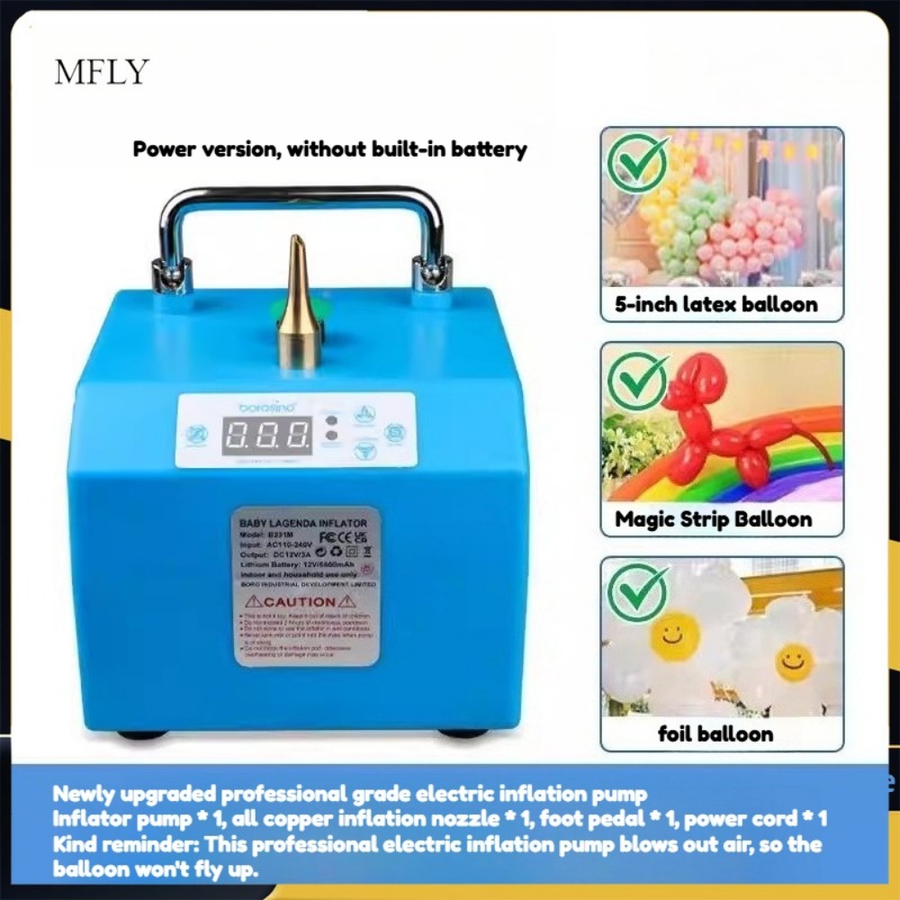 Pompa Inflasi Balon Listrik Mu - Balloon Pump Hand ulasan dan harga