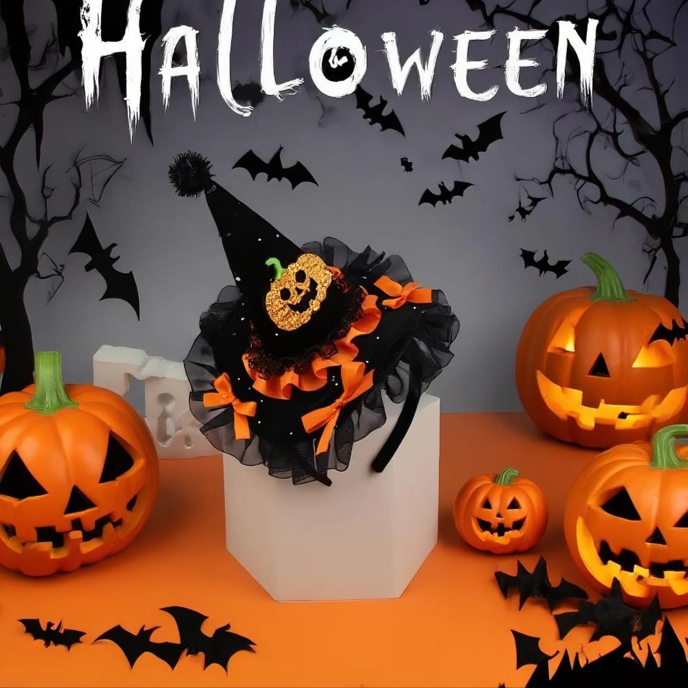 Bando Topi Penyihir Halloween  - Party Hat Cone ulasan dan harga