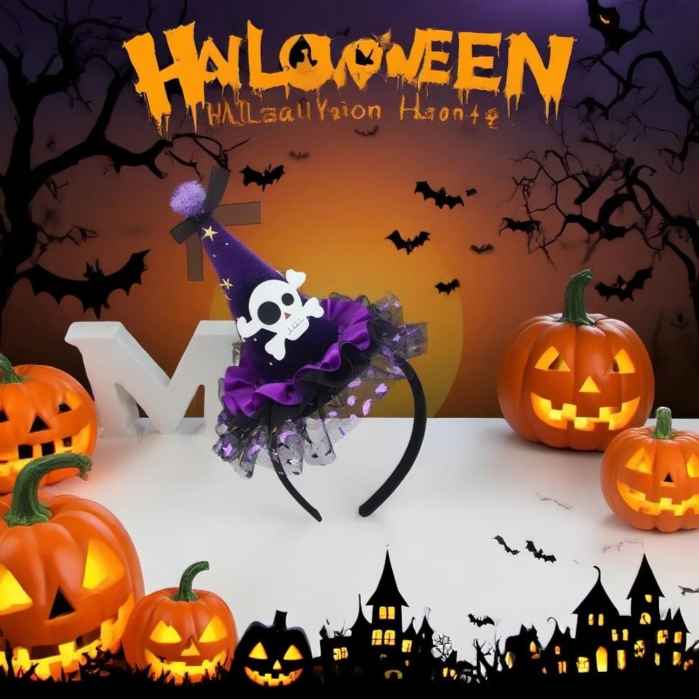 Bando Topi Penyihir Halloween  - Party Hat Cone ulasan dan harga