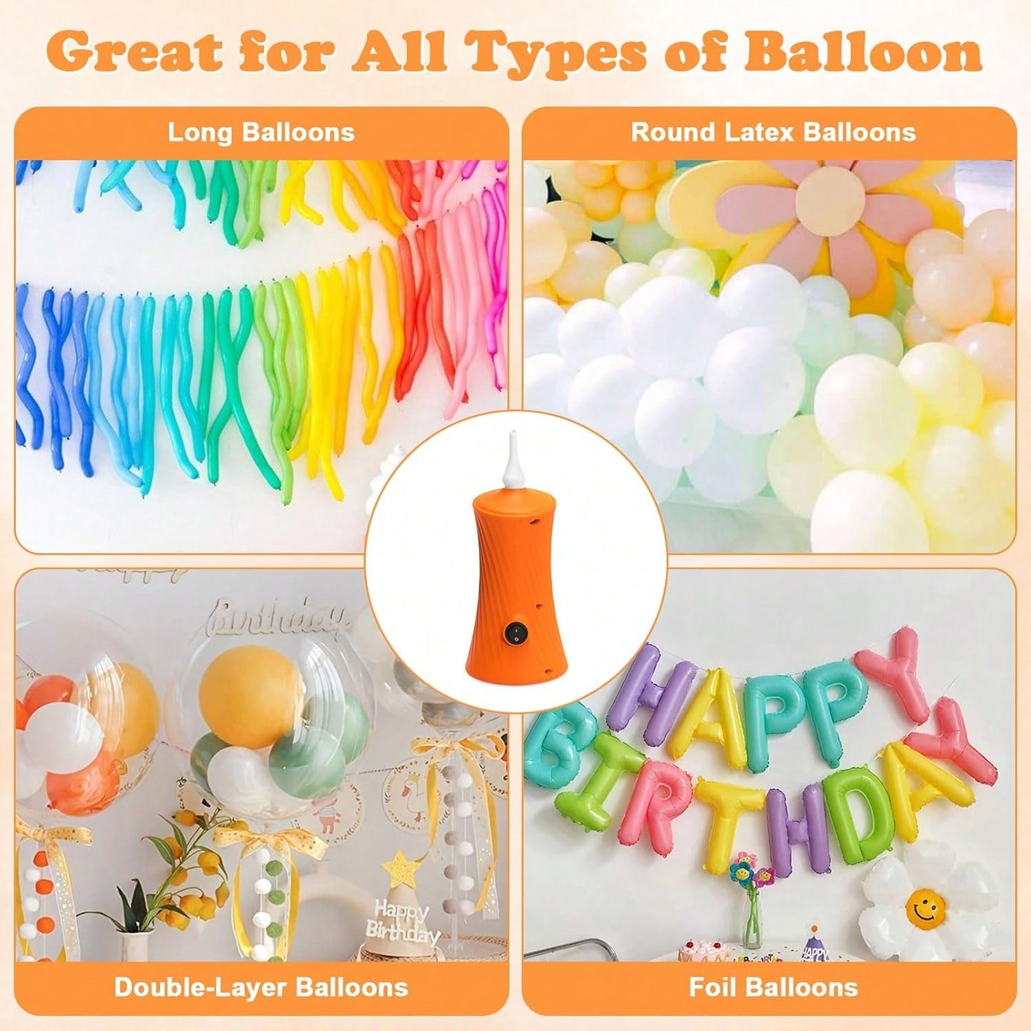 Pompa Balon Listrik Untuk Balo - Balloon Pump Hand ulasan dan harga